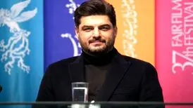 «سام درخشانی» در پشت صحنه «قهوه پدری» سریال تازه مهران مدیری/ عکس
