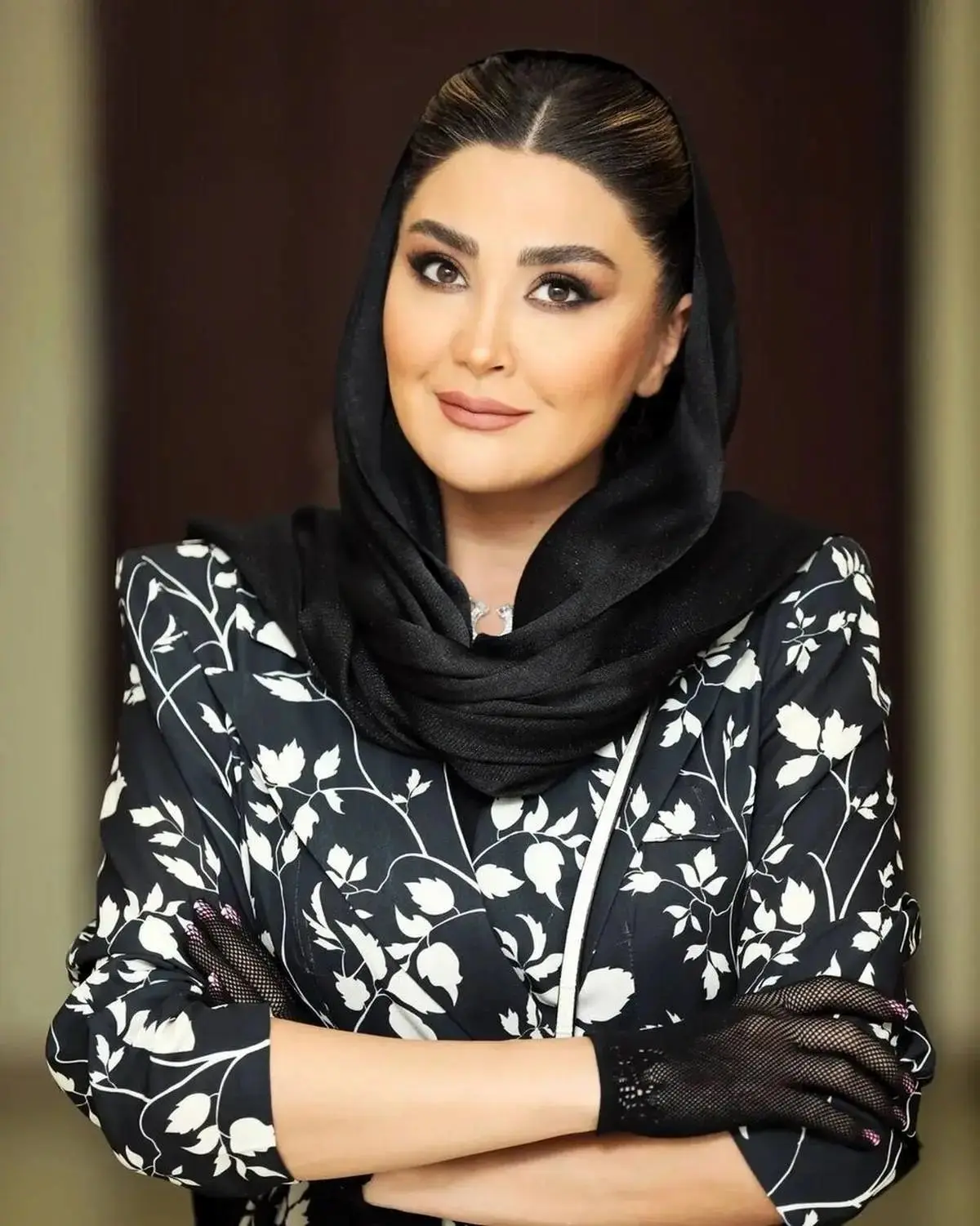 سلفی‌ خانم بازیگر با استایل ورزشی