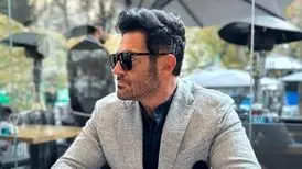 سلفی محمدرضا گلزار با قیافه ای درهم رفته!
