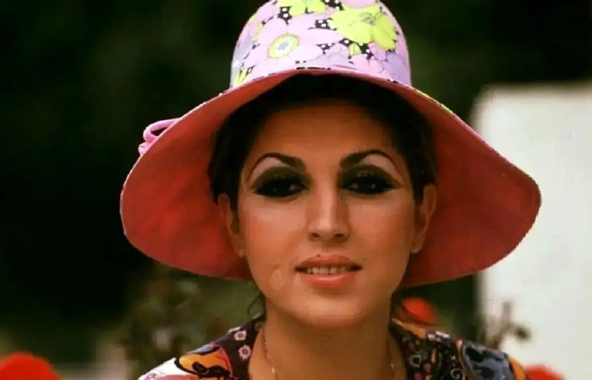 «مهستی» در روز عروسی اش
