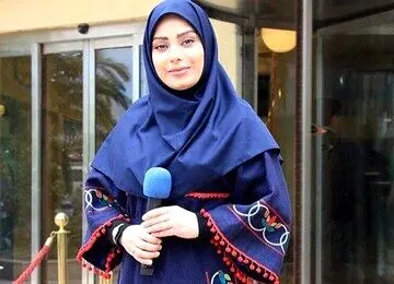 گریم متفاوت مجری سابق تلویزیون

