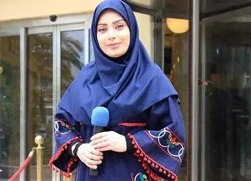 گریم متفاوت مجری سابق تلویزیون

