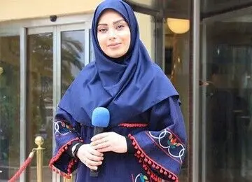 گریم متفاوت مجری سابق تلویزیون

