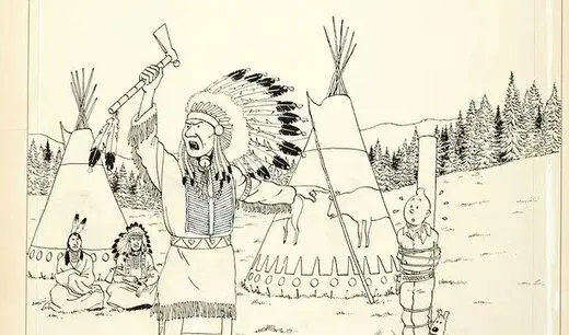 نقاشی‌های «تن تن» میلیون دلاری می‌ارزد
