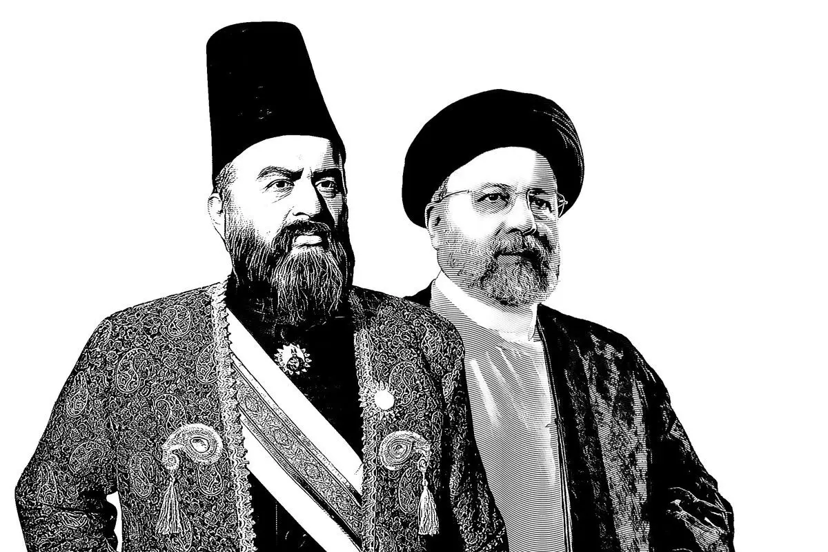 رئیسی در کنار امیرکبیر روی جلد یک روزنامه رفت
