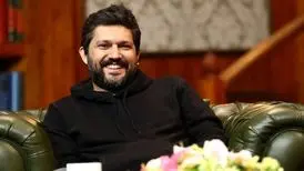 ژست ترسناک حامد بهداد در یک عکس دسته‌جمعی
