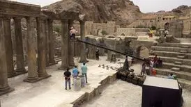 فرو ریختن آوار در محل فیلمبرداری سلمان فارسی/ ۴ مصدوم و ۲ فوتی/ اسامی فوت شدگان/ویدئو
