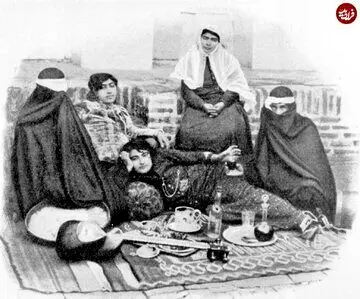 کار متفاوت زنان قاجار/ زنان آن دوره چه می‌کردند؟/ عکس
