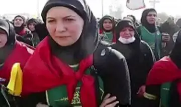  زنان آمریکایی که در اربعین، عشق را به نمایش گذاشته اند/ ویدئو