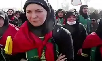  زنان آمریکایی که در اربعین، عشق را به نمایش گذاشته اند/ ویدئو