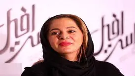 مستانه مهاجر به همراه دخترش در جشنواره کلکته

