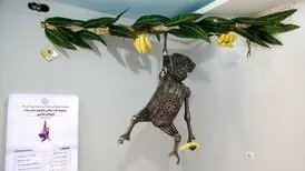قاب‌هایی تماشایی و دیدنی از مجسمه های منحصر به فرد باغ موزه فلزی ایران/ 30 حیوان مصنوعی از ضایعات