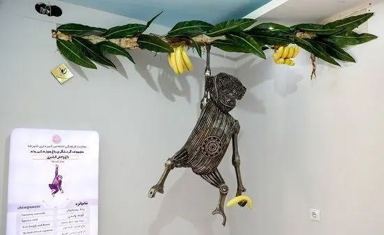 قاب‌هایی تماشایی و دیدنی از مجسمه های منحصر به فرد باغ موزه فلزی ایران/ 30 حیوان مصنوعی از ضایعات