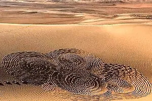 تجربه یلدای کویری در مثلث برمودای ایران + عکس