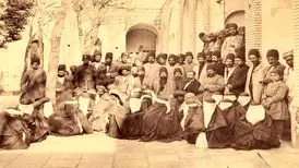 عکس | آگهی اجاره خانه‌ ویلایی در دوره قاجار