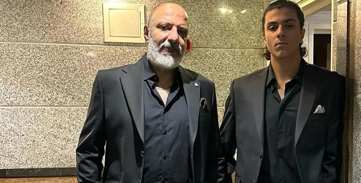 دورهمی «امیرجعفری» و پسرش با «رضا پیشرو» رپر مشهور
