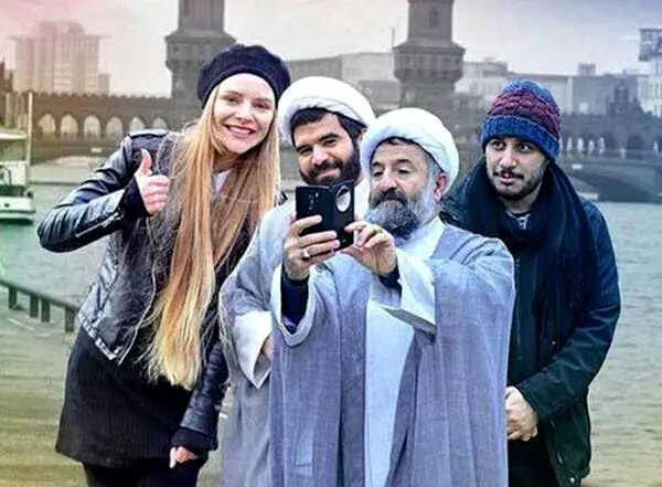 سلفی دو روحانی با جواد عزتی به آرژانتین رسید