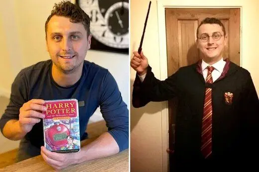 هری پاتر واقعی کتابش را حراج کرد!