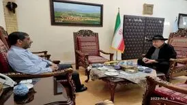 روایت ضرغامی از دیدار با بهمن فرمان‌ آرا