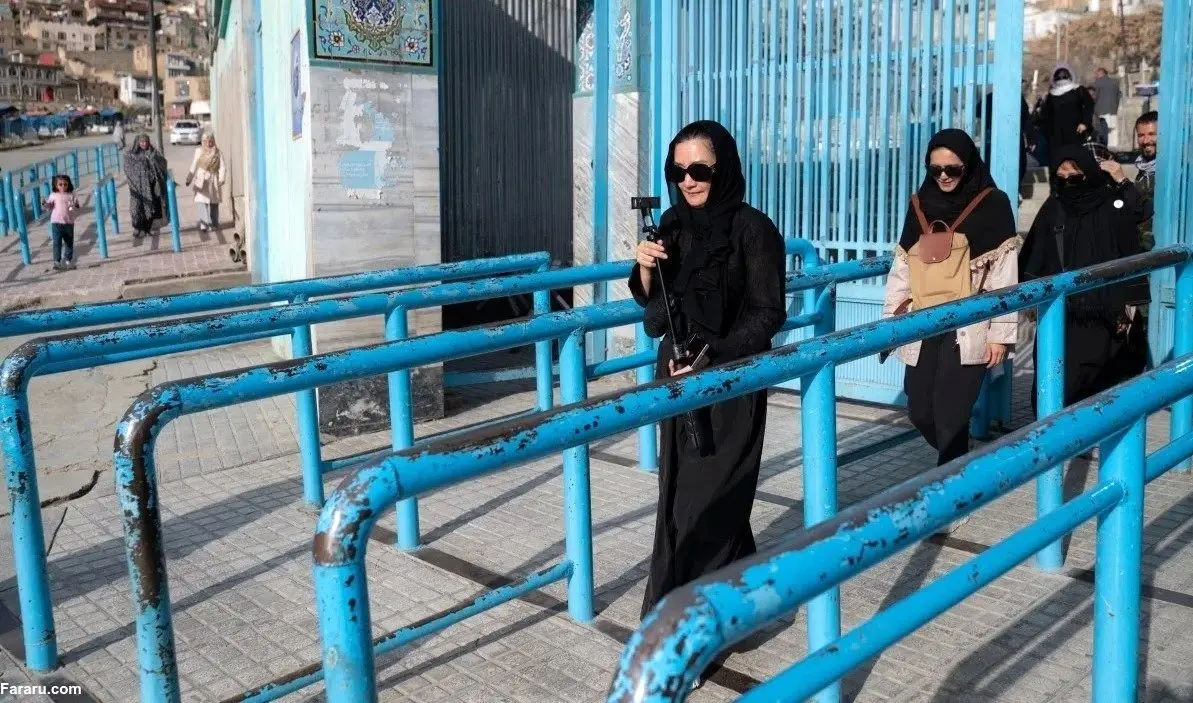 گردشگران خارجی در سرزمین طالبان/ تصاویر