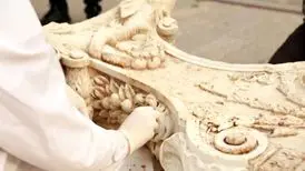 یک اثر تاریخی در محوطه کاخ سعدآباد پیدا شد
