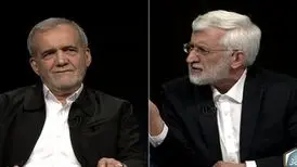 دلیل جهت دار بودن سوالات صداوسیما؛ پاس گل های صداوسیما به سعید جلیلی
