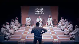 اجرای «قلاده‌ای برای یک سگ مرده» با ۱۱ بازیگر کم‌بینا و نابینا در جشنواره تئاتر فجر