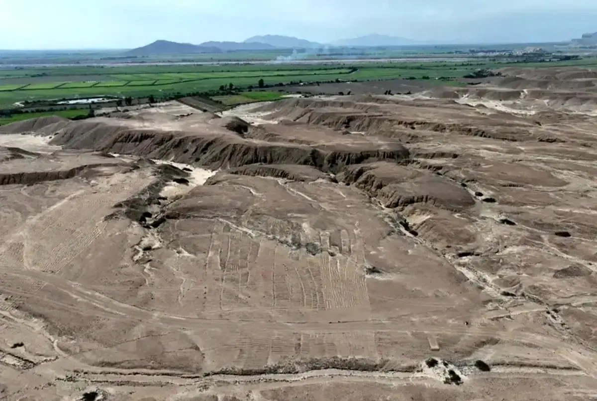 یک «راه مقدس» هزارساله در کنار زمین‌ های کشاورزی پیدا شد