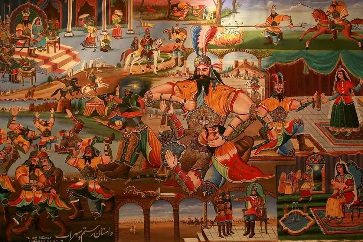 «آدم زیادی» شاهنامه به چه افرادی اطلاق می‌شود؟
