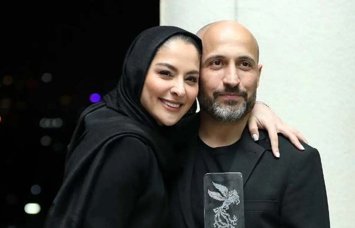   عاشقانه مارال بنی‌آدم در کنار همسرش/ عکس