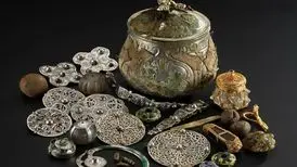 گنجینۀ شگفت‌انگیز «ساسانی» که در دشت‌های «اسکاتلند» کشف شد
