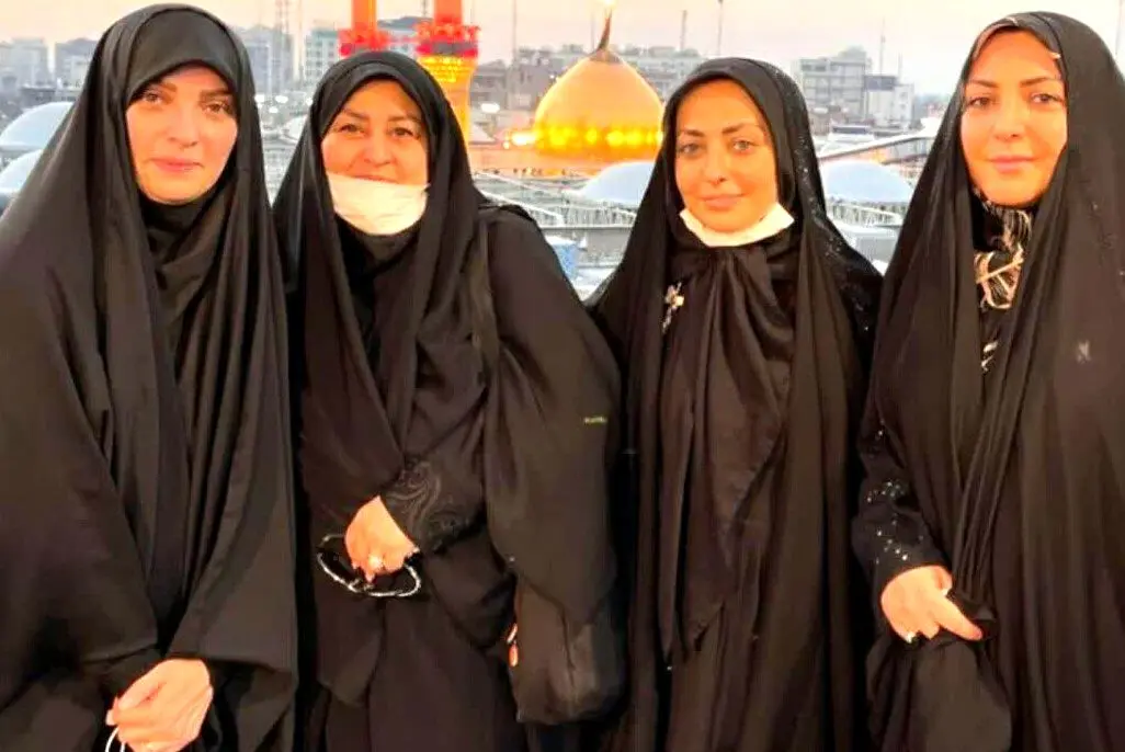 تصاویر فراموش نشدنی بازیگران معروف ایرانی در سفر کربلا