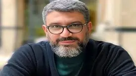سلفی رضا رشیدپور با کریم باقری در یک رستوران

