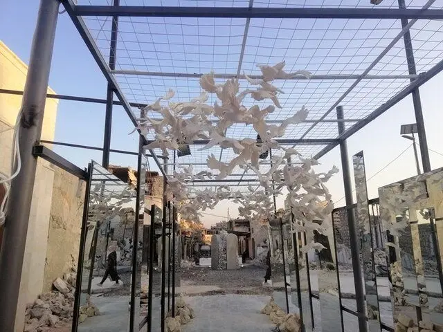 سوریه‌ در تسخیر کبوترهای سفید
