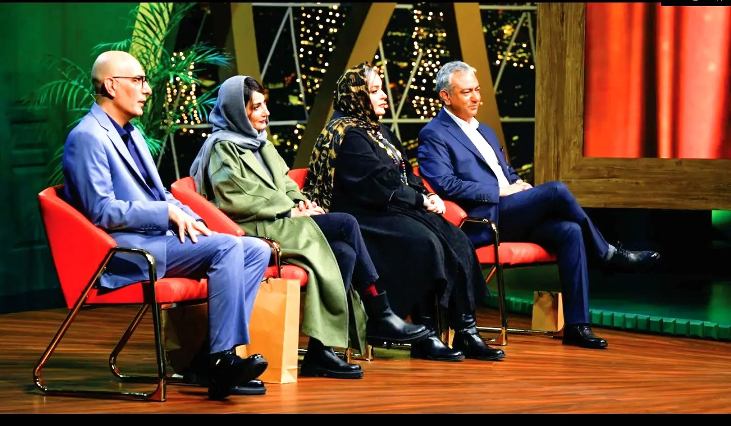جواب بامزه نعیمه نظام‌دوست به یک سوال منشوری
