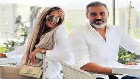 عاشقانه علیرام نورایی و همسرش در سالگرد ازدواجشان

