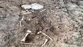 کشف اسکلت نوزاد چند ماهه در دیوار/ گل‌های پخته‌شده در کاوش‌های تپه سیلک بدست آمد