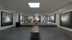 ۱۰ تابلو از چهره صادق هدایت
