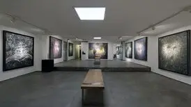 ۱۰ تابلو از چهره صادق هدایت
