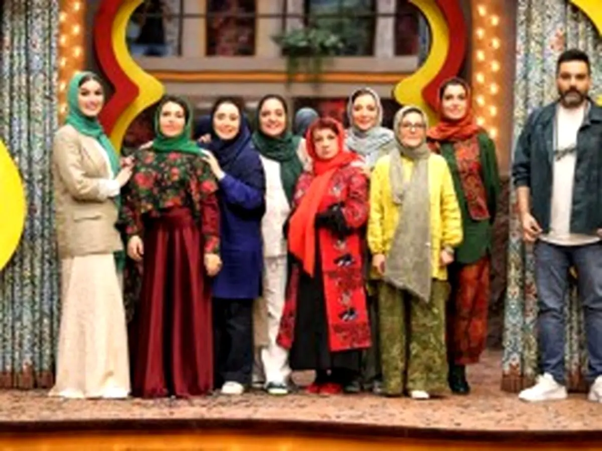 کل کل خنده دار ژاله صامتی با احسان علیخانی در جوکر زنان/ ویدئو