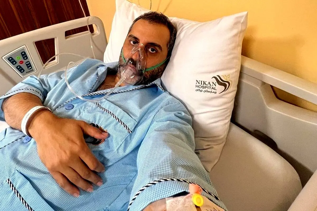 بازیگر و مجری سیما راهی بیمارستان شد + فیلم
