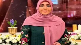 تیپ سنتی و خاص المیرا شریفی‌مقدم در یک دورهمی
