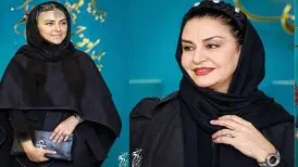 درخشش بانوان ایرانی با استایل اصیل مشکی در جشنواره  فیلم فجر