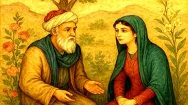 آتش عشق در بخارا: سلوک عارفانه عطار و دختر حکیم
