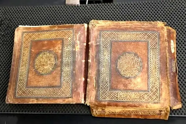 سرقت قرآن نادر مسجدالاقصی از سوی صهیونیست‌ها / عکس