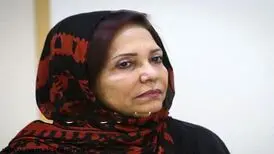 خانه بانوی بازیگر در جنگ آسیب دید/ «دلم پیش همسایه‌هاست»