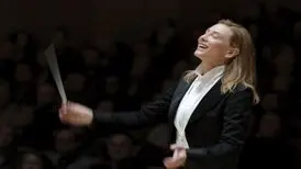 کیت بلانشت در نقش رهبر ارکستر در ونیز دیده می‌شود