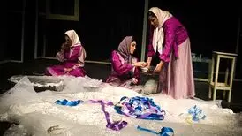 قصه زنانی که در جنگ آسیب‌ دیدند بر صحنه تالار قشقایی
