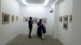 آثار نقاشان مشهدی در قلب تهران