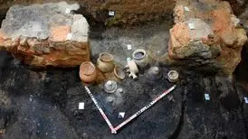 کشف آشپزخانه قرون‌ وسطایی سالم